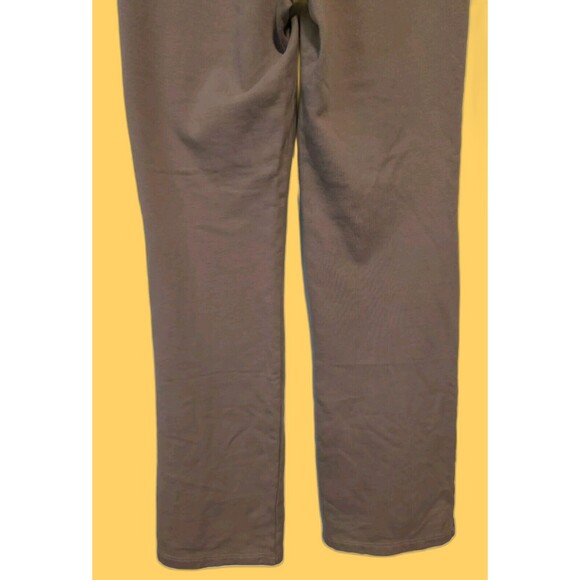 Good American Split Flare Sweats Size 2  Putty/Light Brown New W/ Tags $95 MSRP - Picture 10 of 12